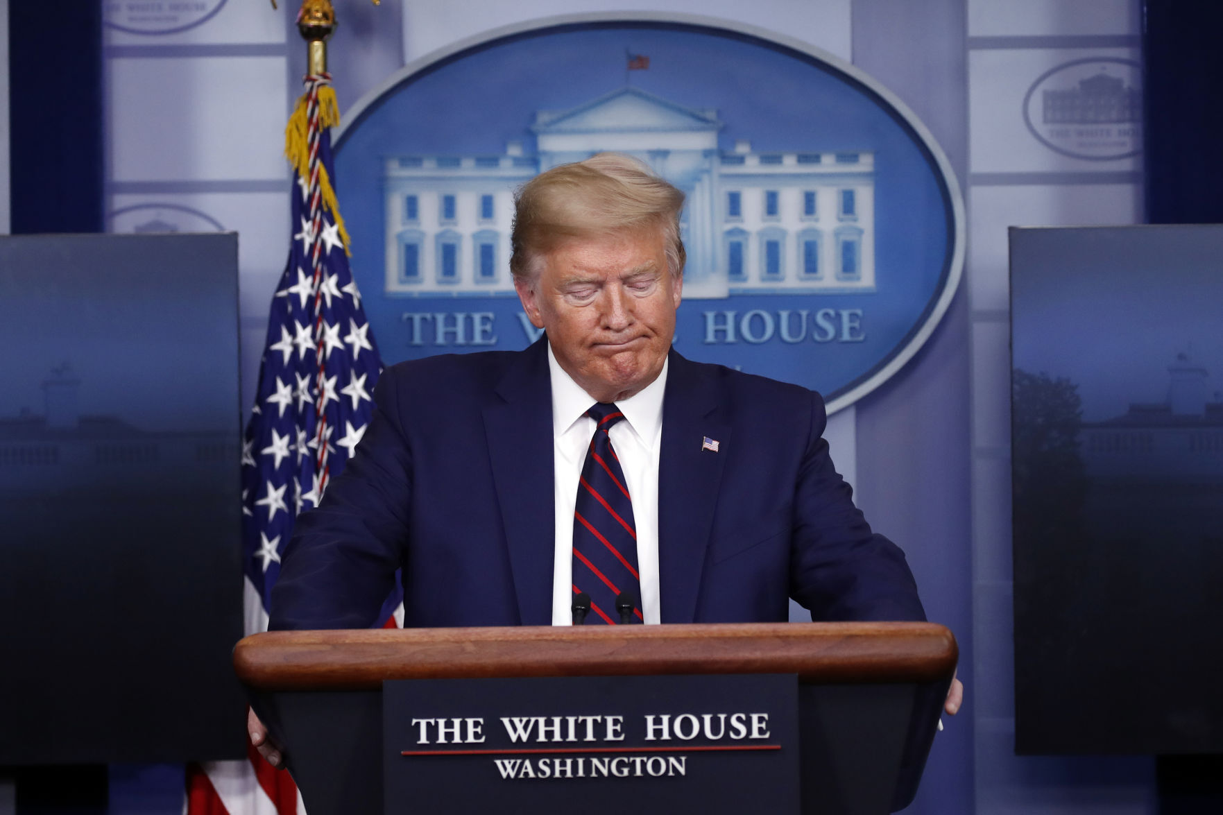APTOPIX Virus Outbreak Trump